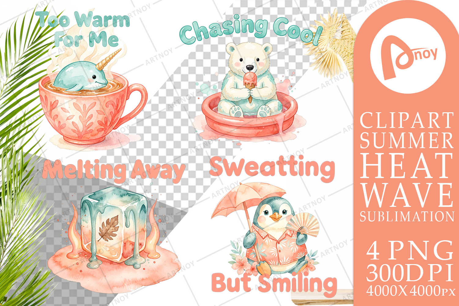 Arctic Heatwave Animal Sublimation product image 1