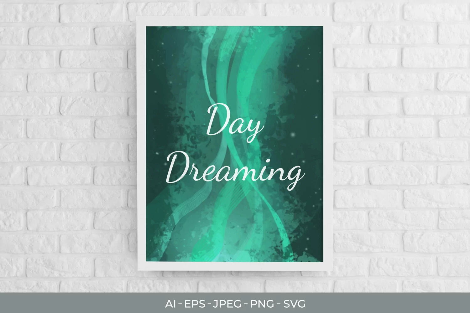 Aurora Watercolor Sublimation product image 1