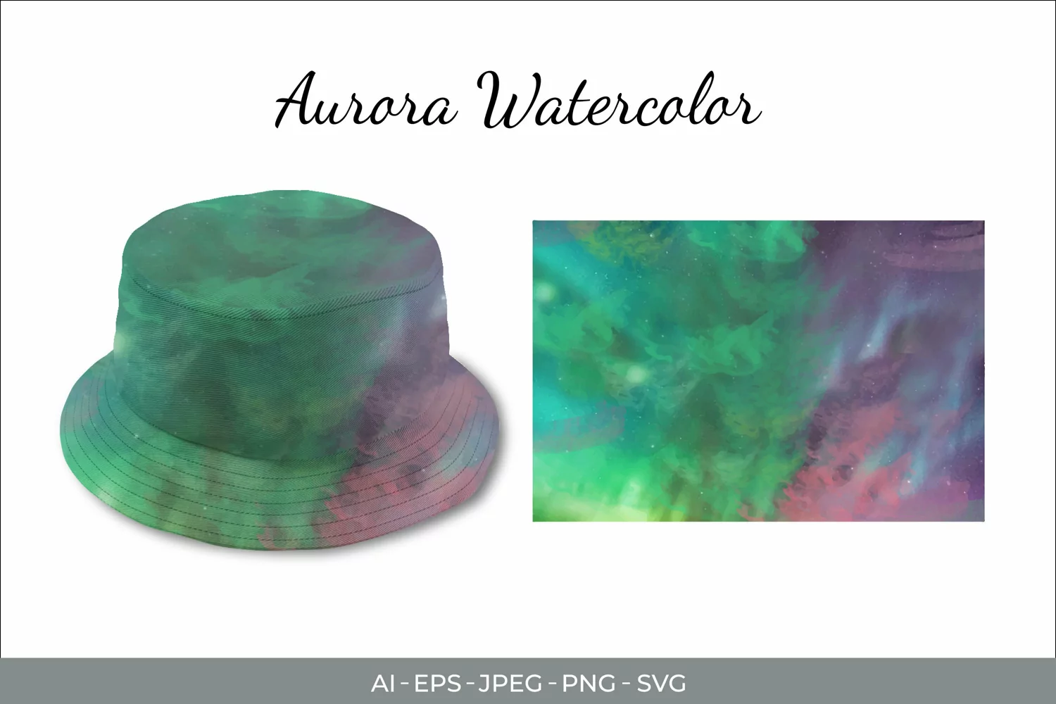 Aurora Watercolor Sublimations product image 1