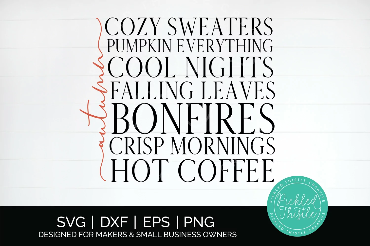 Elevate your space with our enchanting Autumn Decor SVG bundle, perfect for adding a touch of fall magic to your home.