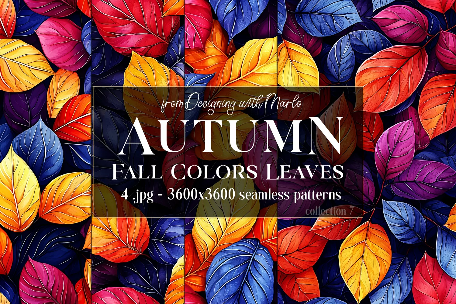 Autumn Patterns, Fall Season Patterns, Fall Colors Leaves s7 product image 1