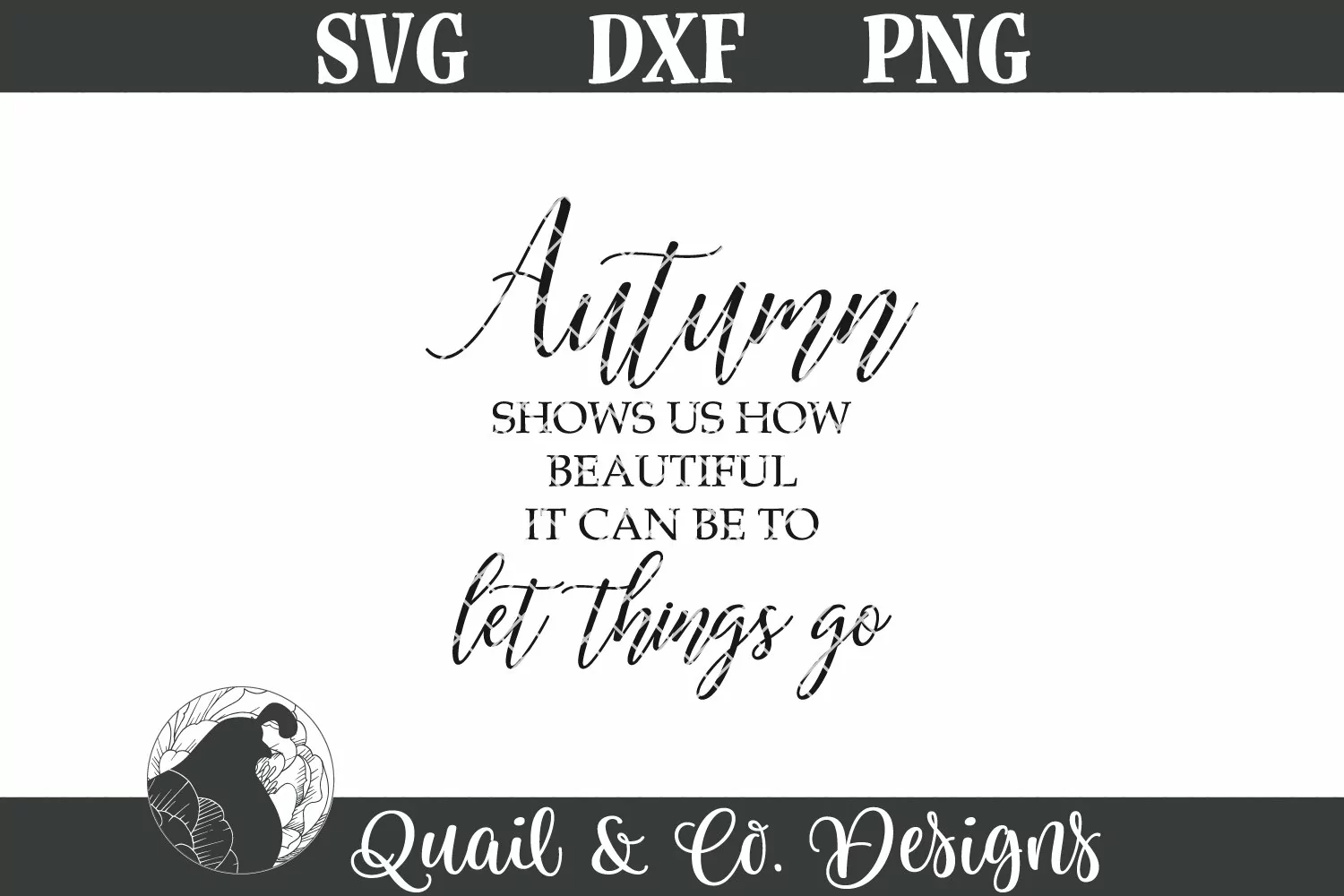 Fall Sign SVG, Autumn Shows Us SVG, Farmhouse SVG product image 1
