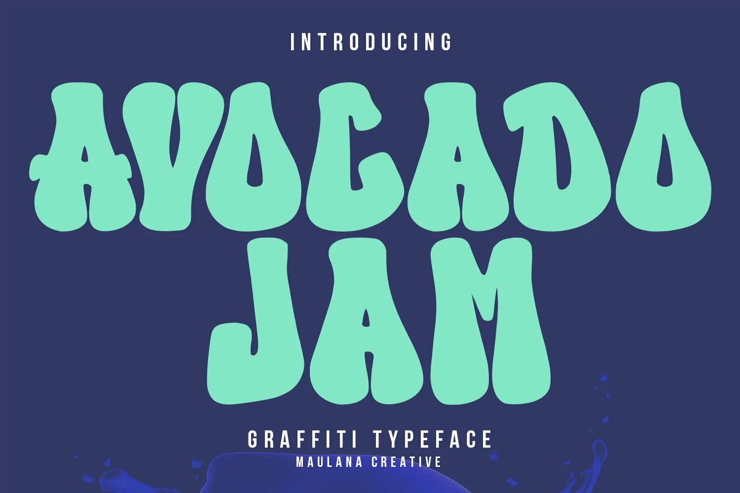 Avocado Jam Graffiti Typeface product image 1