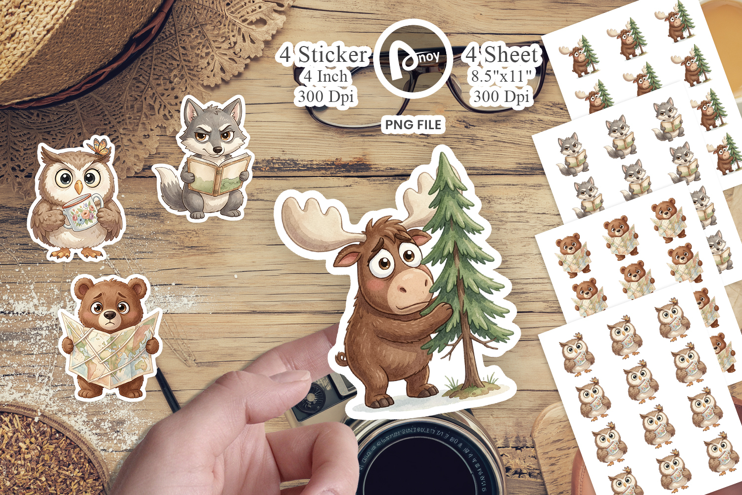 Awkward Wilderness Sticker product image 1