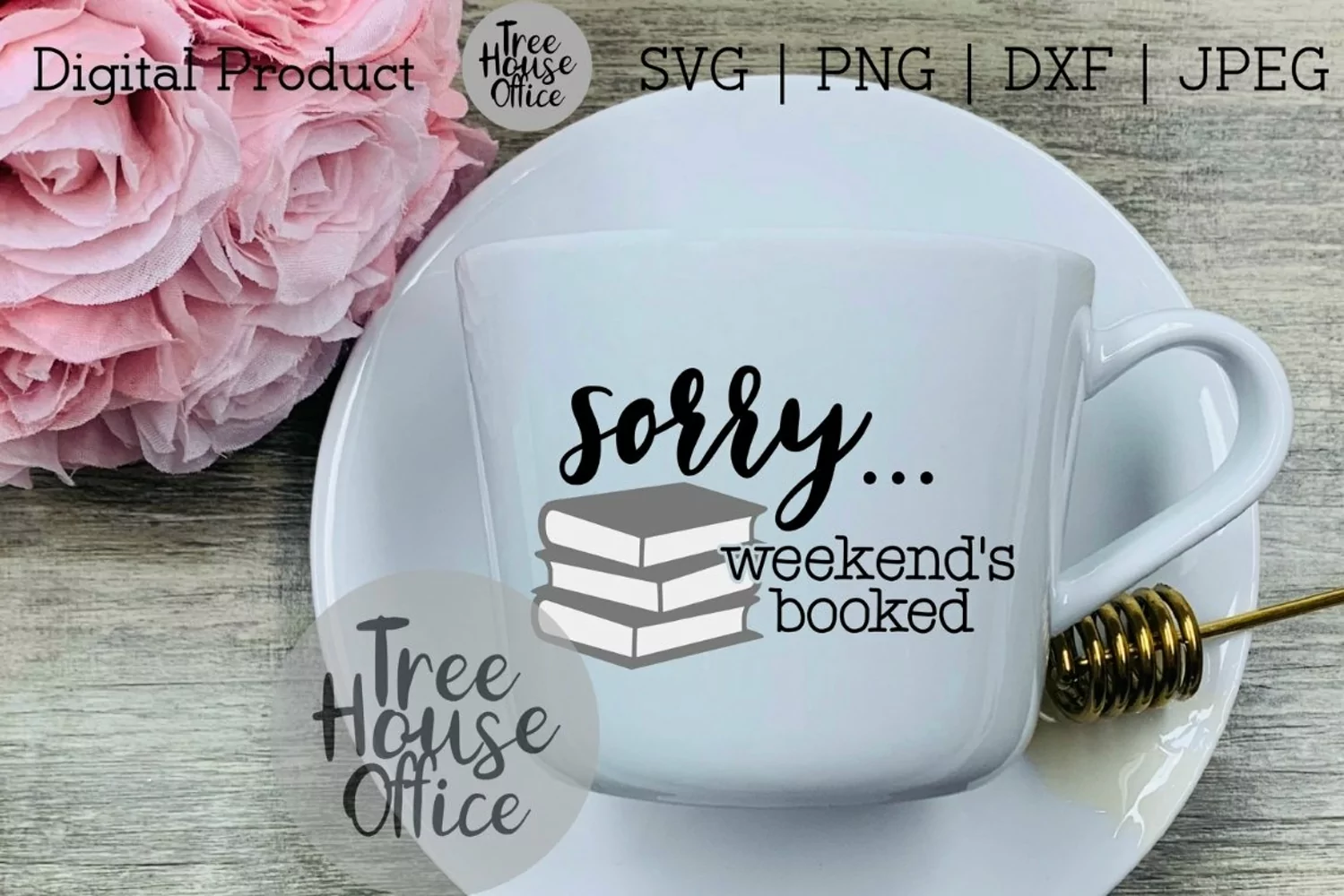 Weekend is Booked Reading Book Worm Read Nerd SVG JPEG PNG product image 1