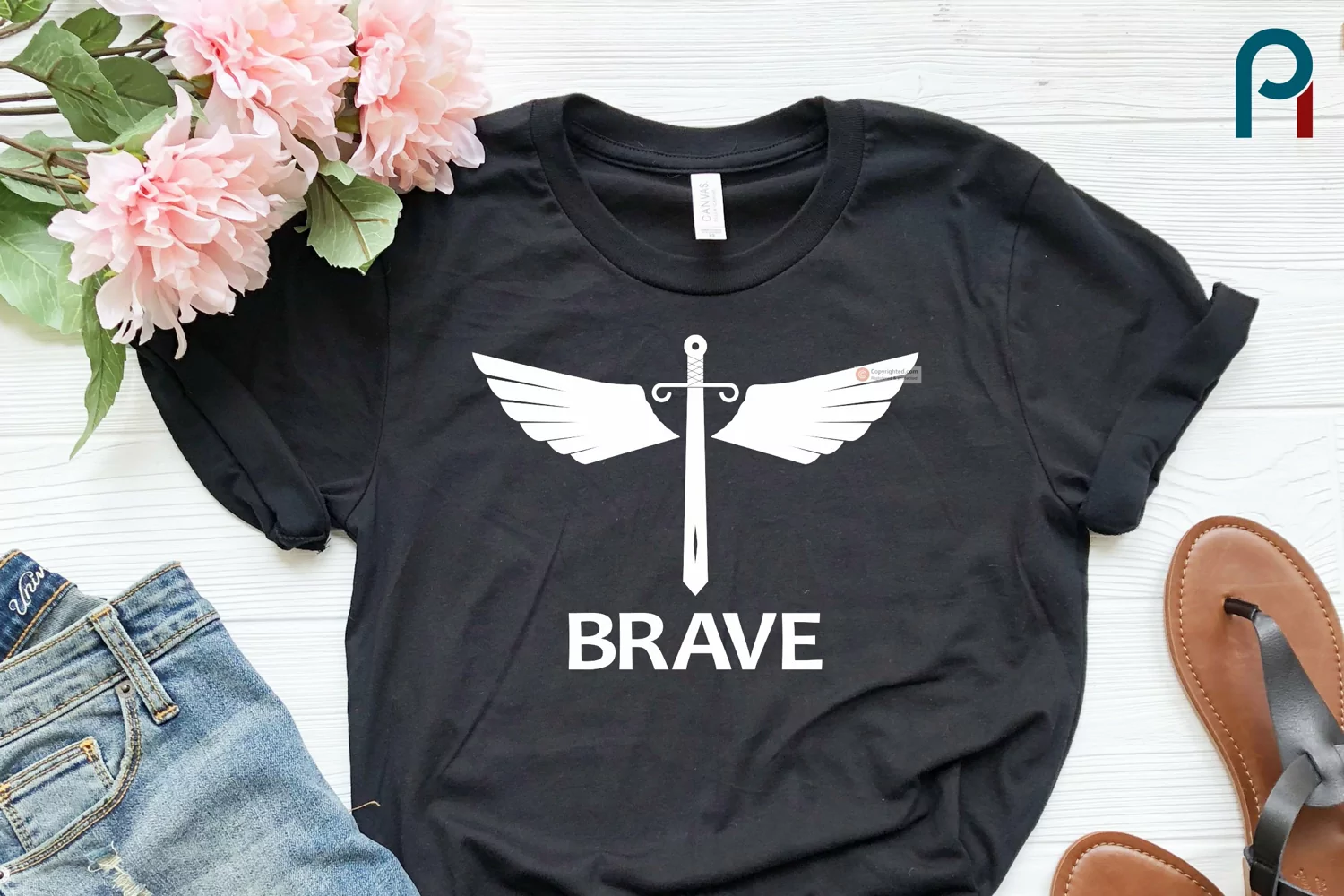 Wings Svg | Sword Svg | Wings and Sword Svg | Smith Svg product image 1