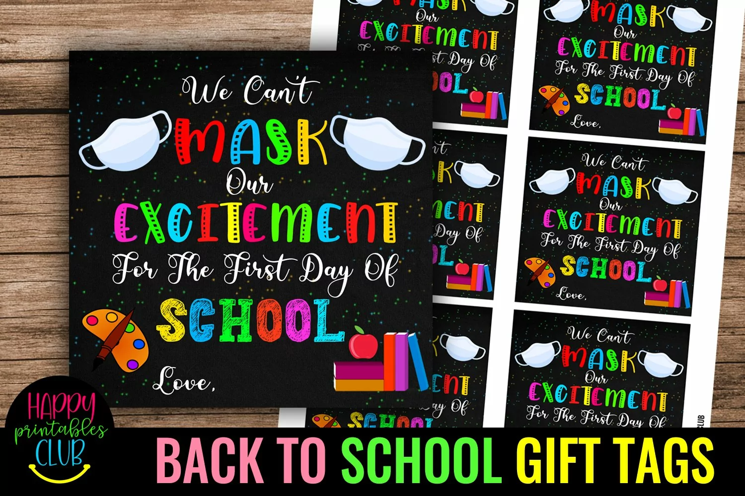 BACK TO SCHOOL GIFT TAGS 