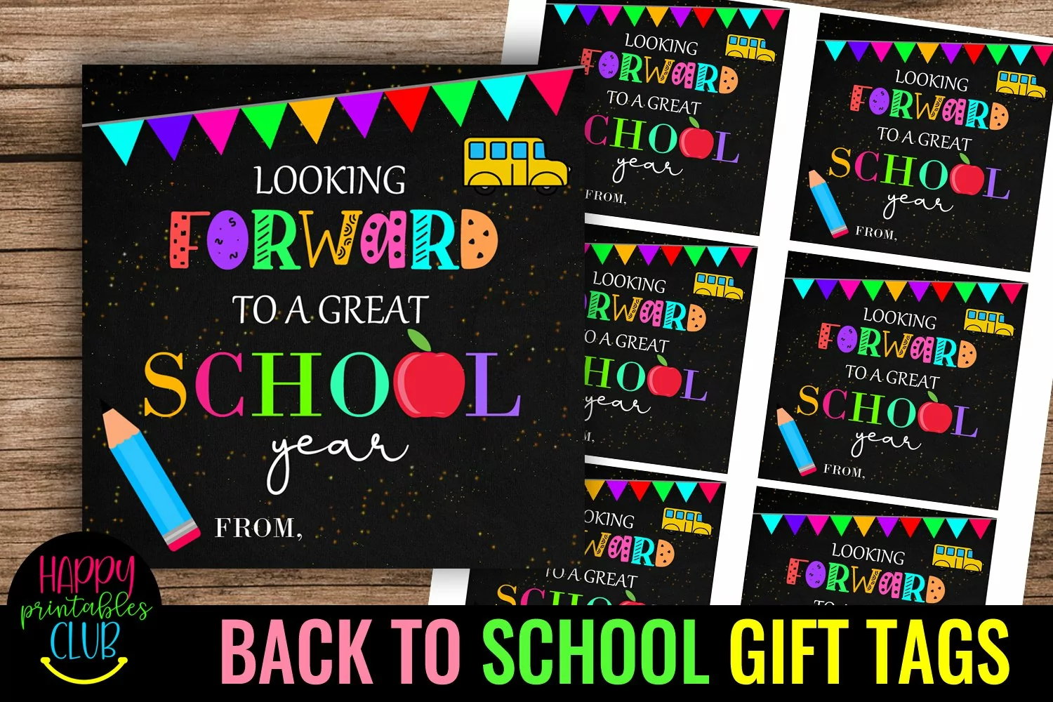 BACK TO SCHOOL GIFT TAGS 