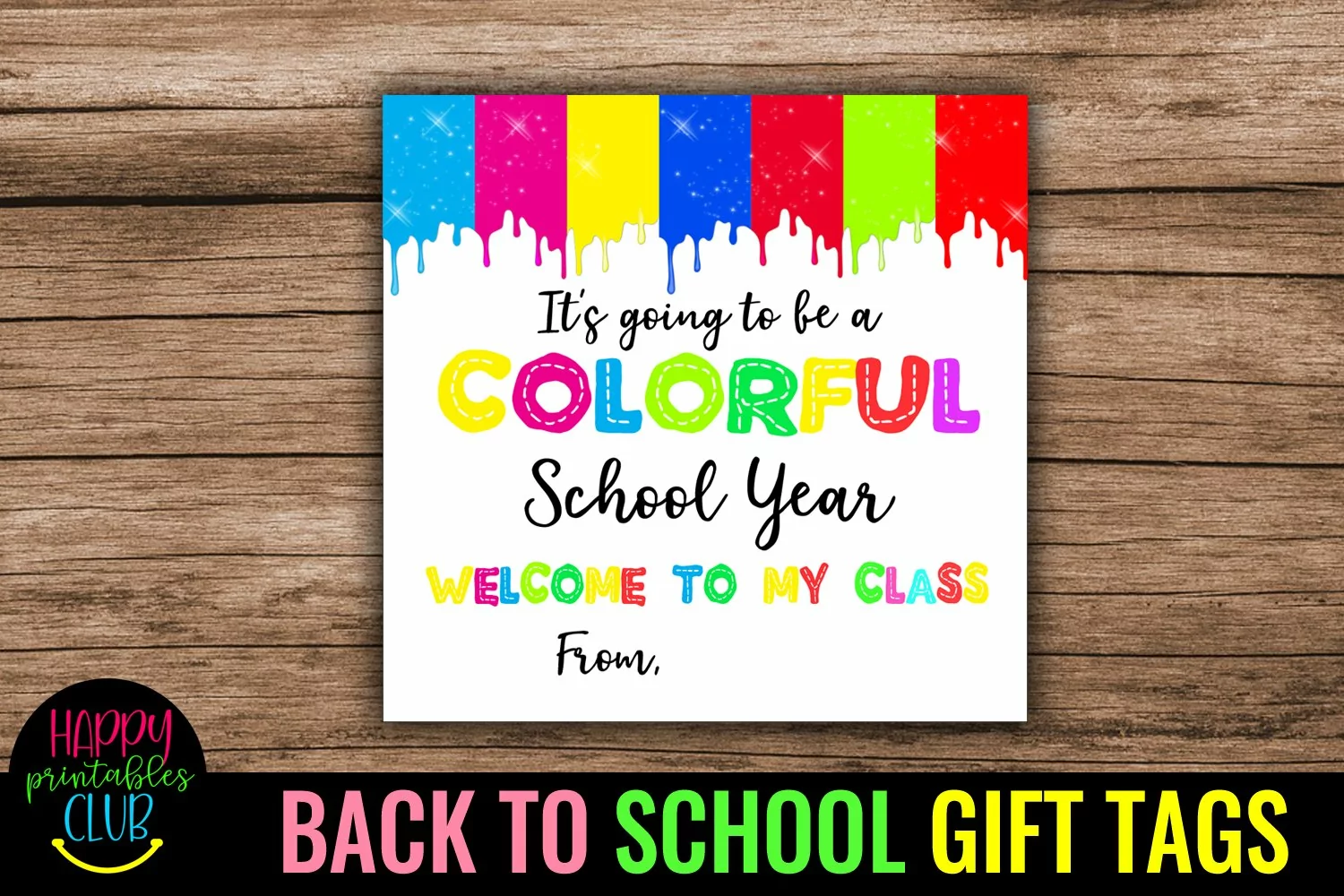 I Am So Excited First Day School Tags-Back to School Tags