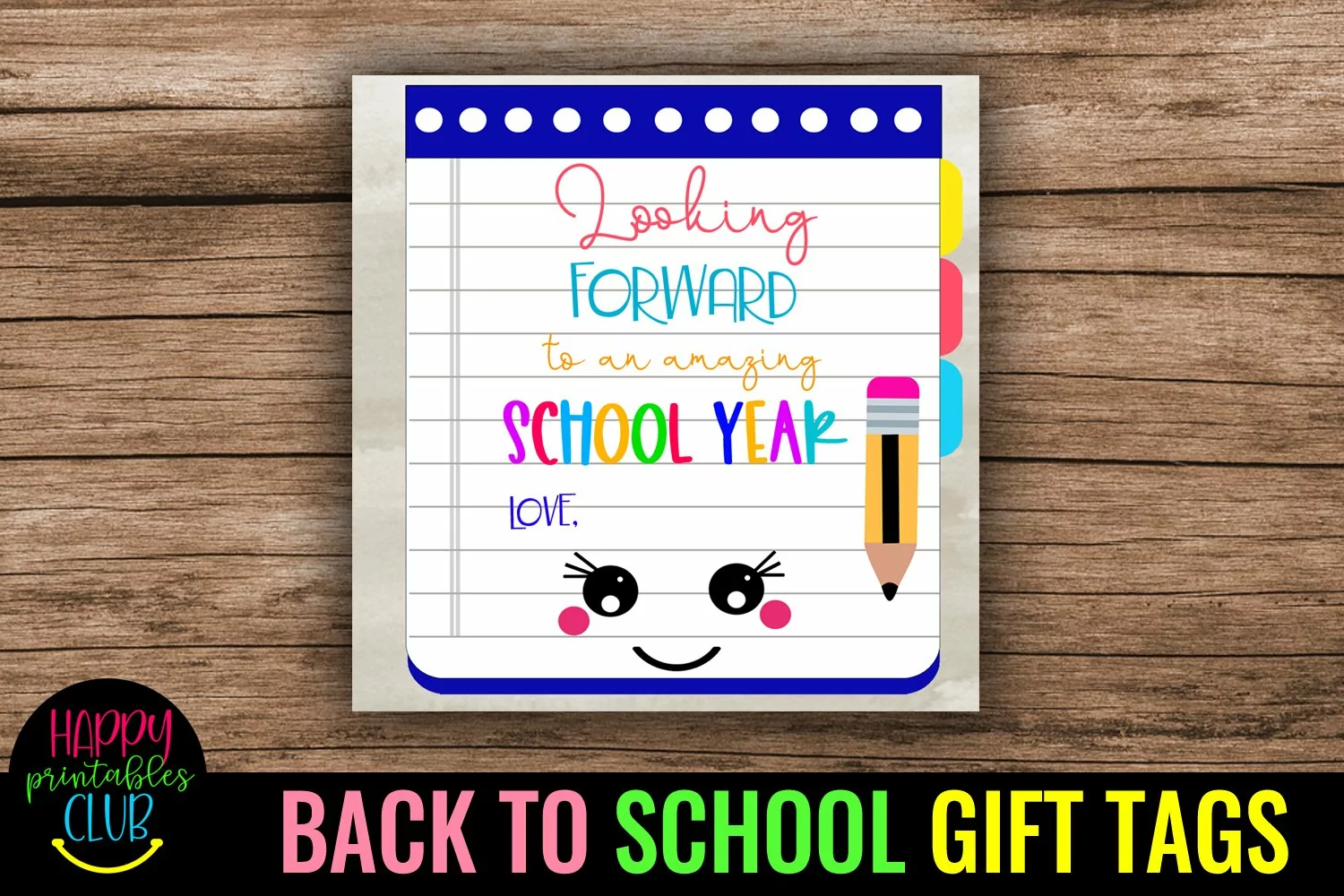 BACK TO SCHOOL YEAR TAG 