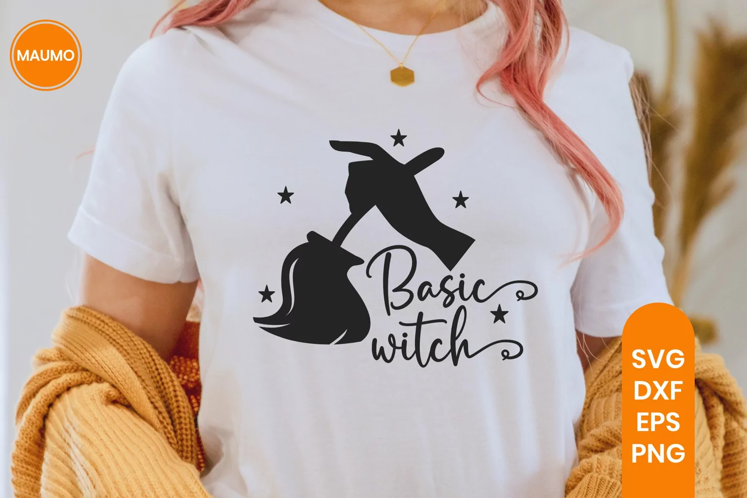 Basic witch, halloween svg file product image 1