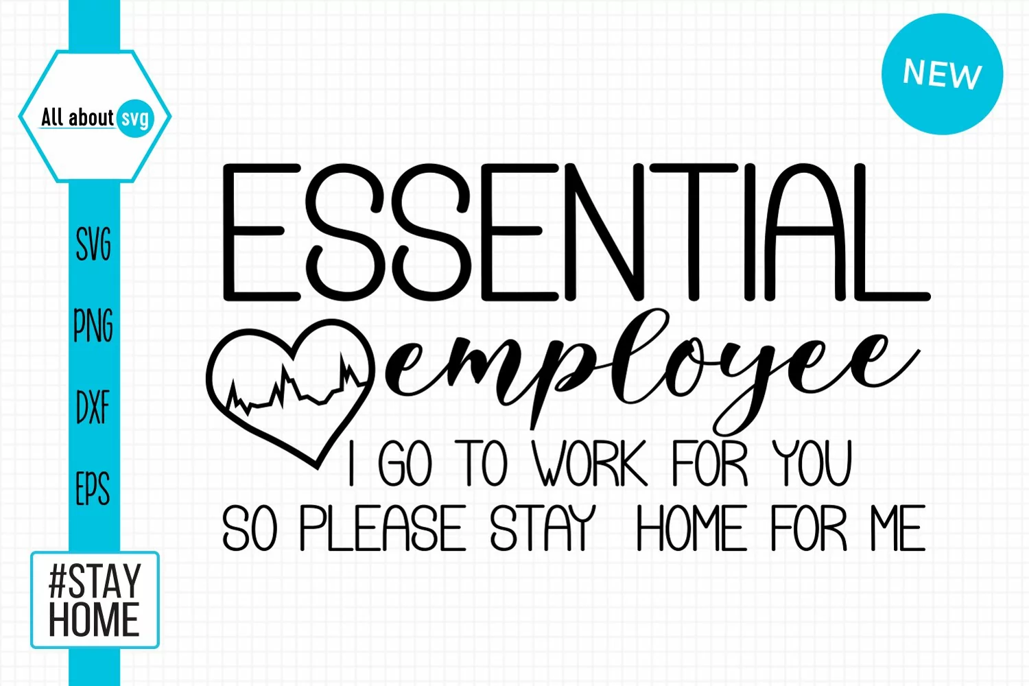 Essential Employee Svg product image 1