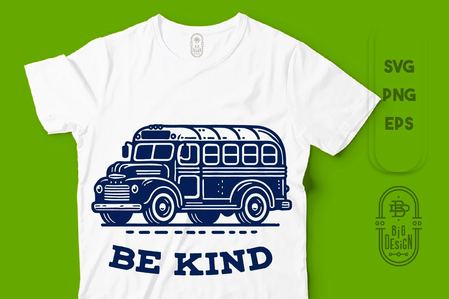 Be Kind | Kindness, Inspiration| School Bus - Back to School product image 1