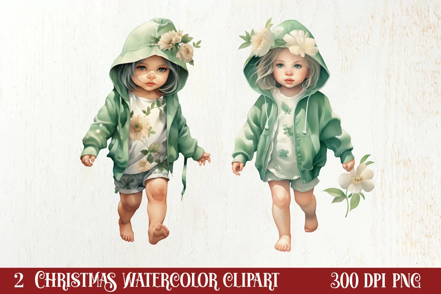 Beautiful Christmas Sublimation Clipart, Christmas PNG product image 1