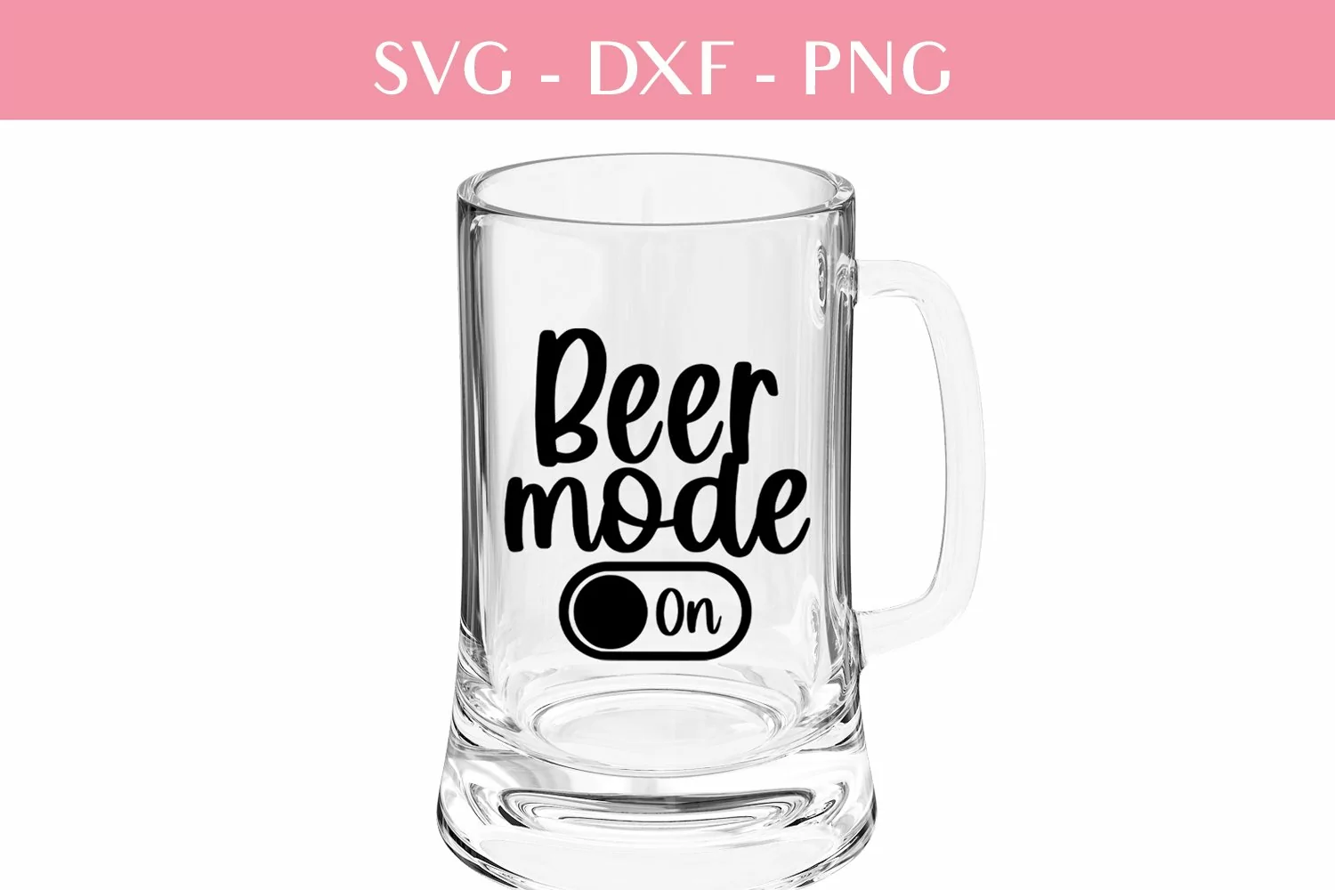 Beer mode on svg, png, dxf cutting files product image 1