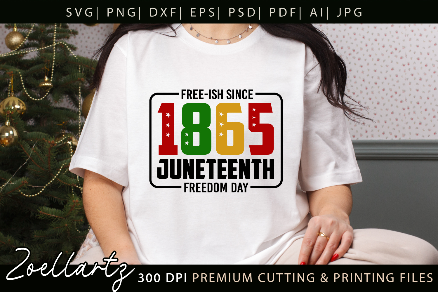 Juneteenth SVG PNG EPS DXF Black Lives Matter Freedom Day product image 1