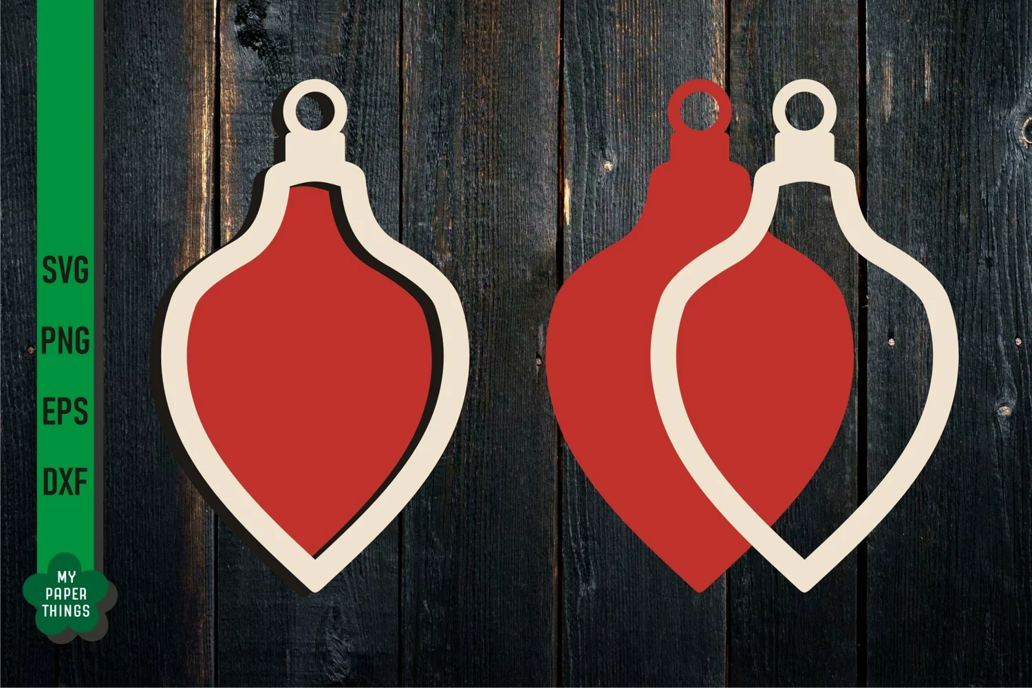 Blank Christmas Vintage Laser Cut  Ornament  Svg great to be used as personalized frame ornaments for Christmas decor.