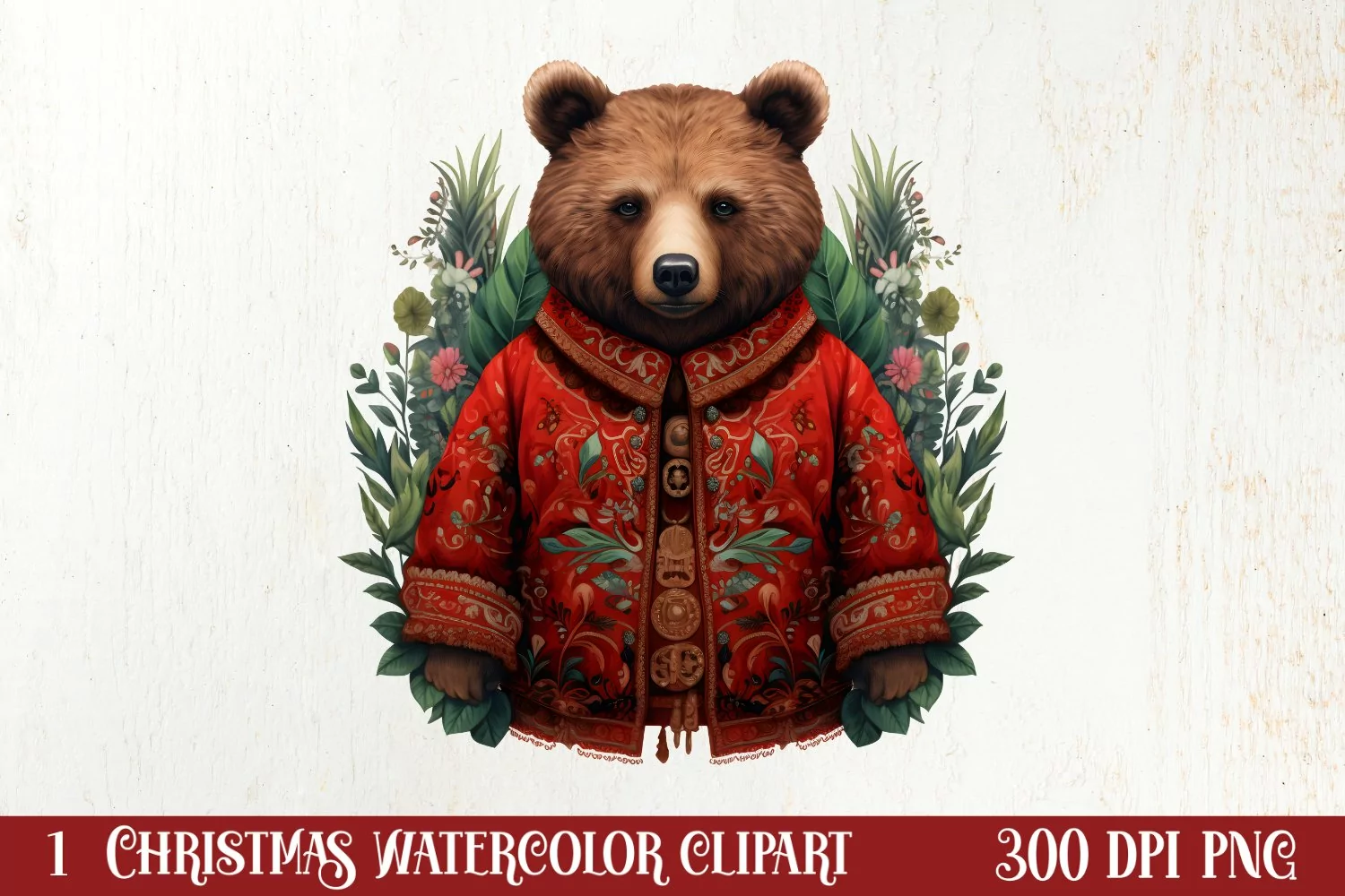 Boho Fairy Christmas Clipart Sublimation, Christmas Clipart product image 1