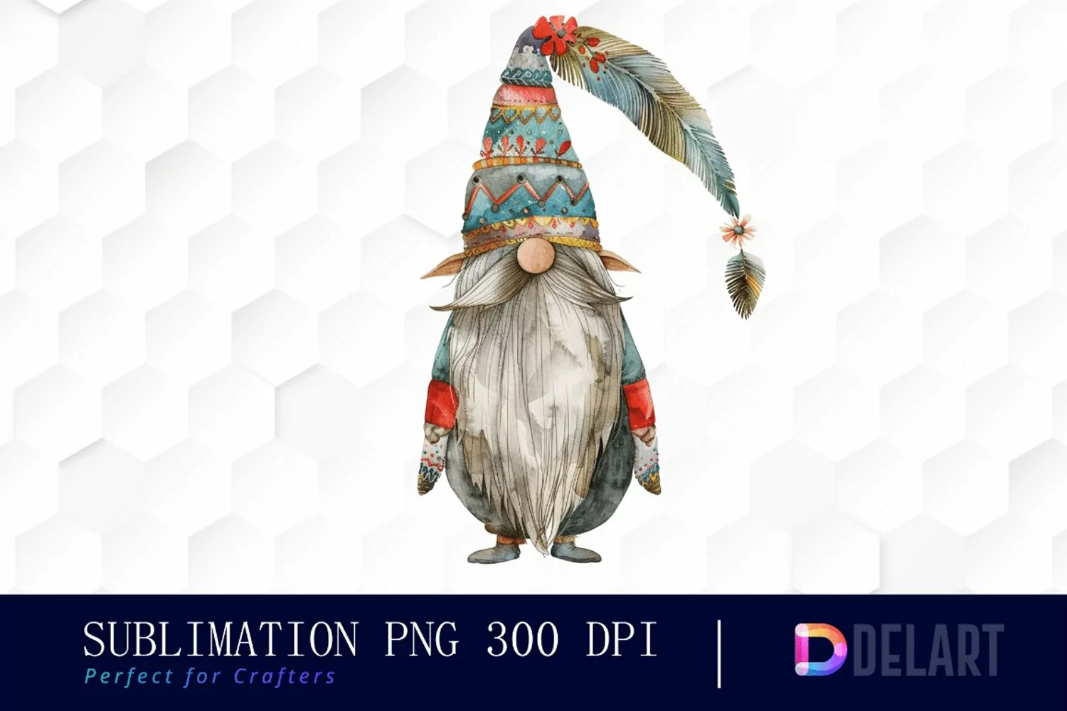 Boho Gnome Graphics Clipart product image 1