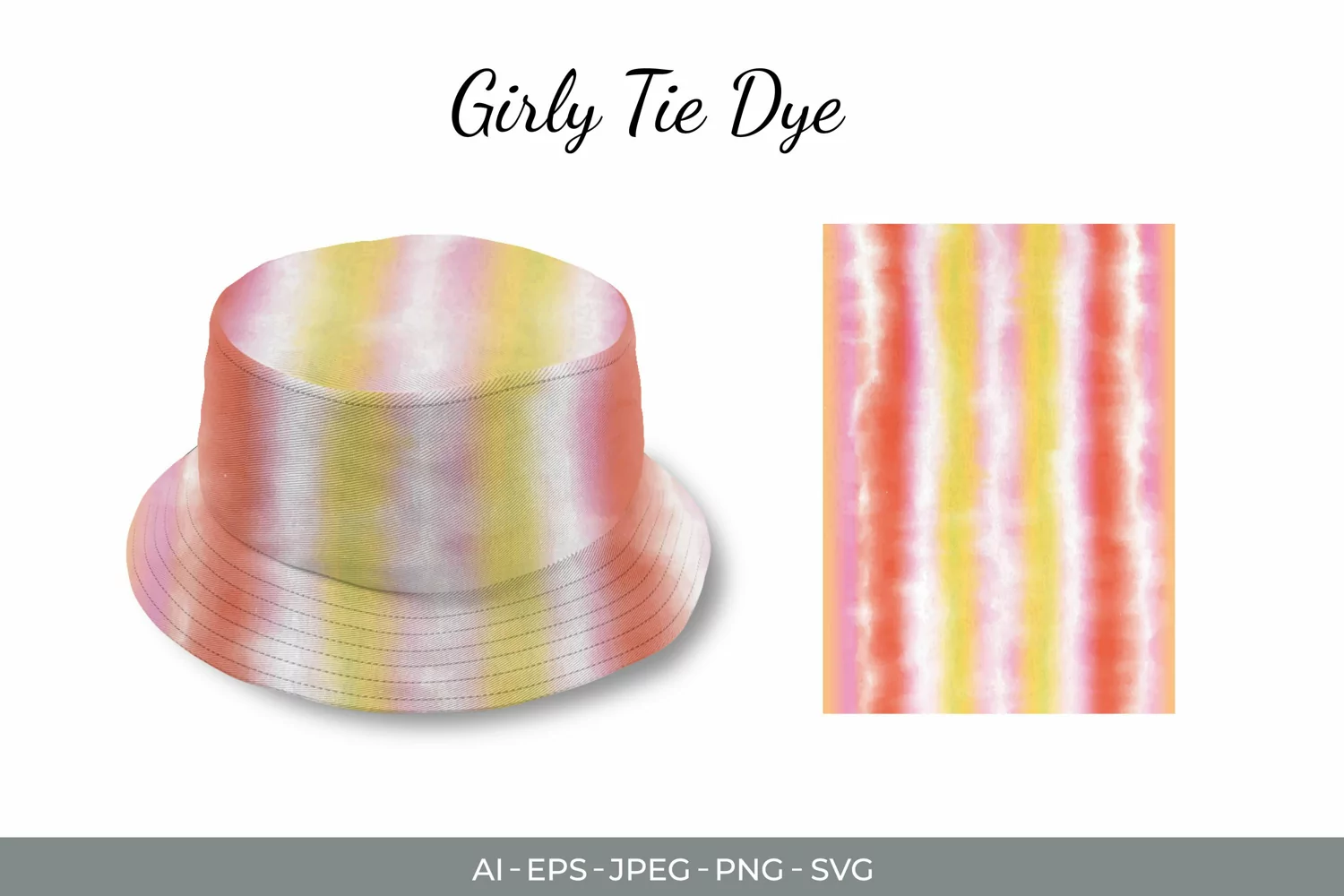 Watercolor Girly Tie Dye product image 1