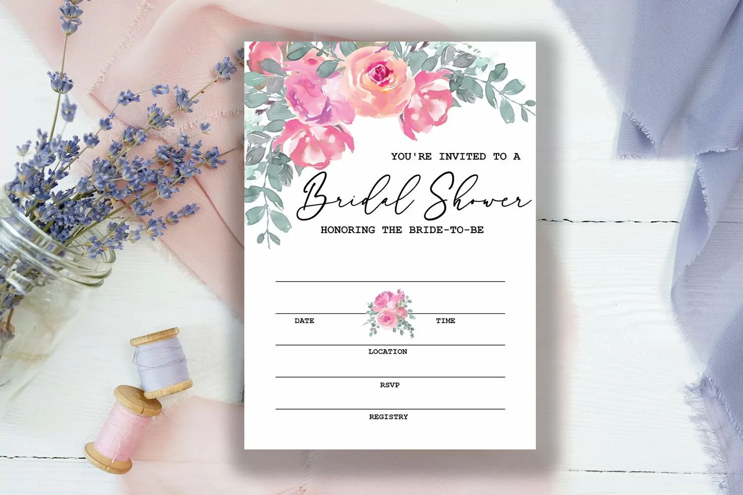 BRIDAL SHOWER INVITATIONS I INSTANT DOWNLOAD BRIDAL SHOWER INVITES TEMPLATE