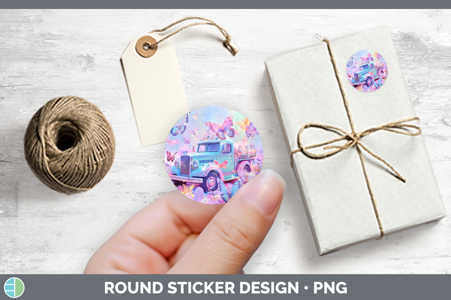 GorgeousBS02 Glitter Stickers design.