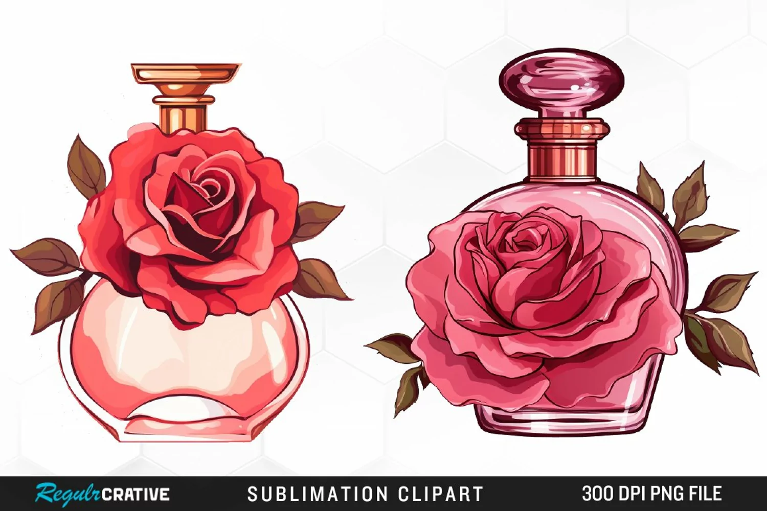 Burgundy Roses Image Clipart product image 1