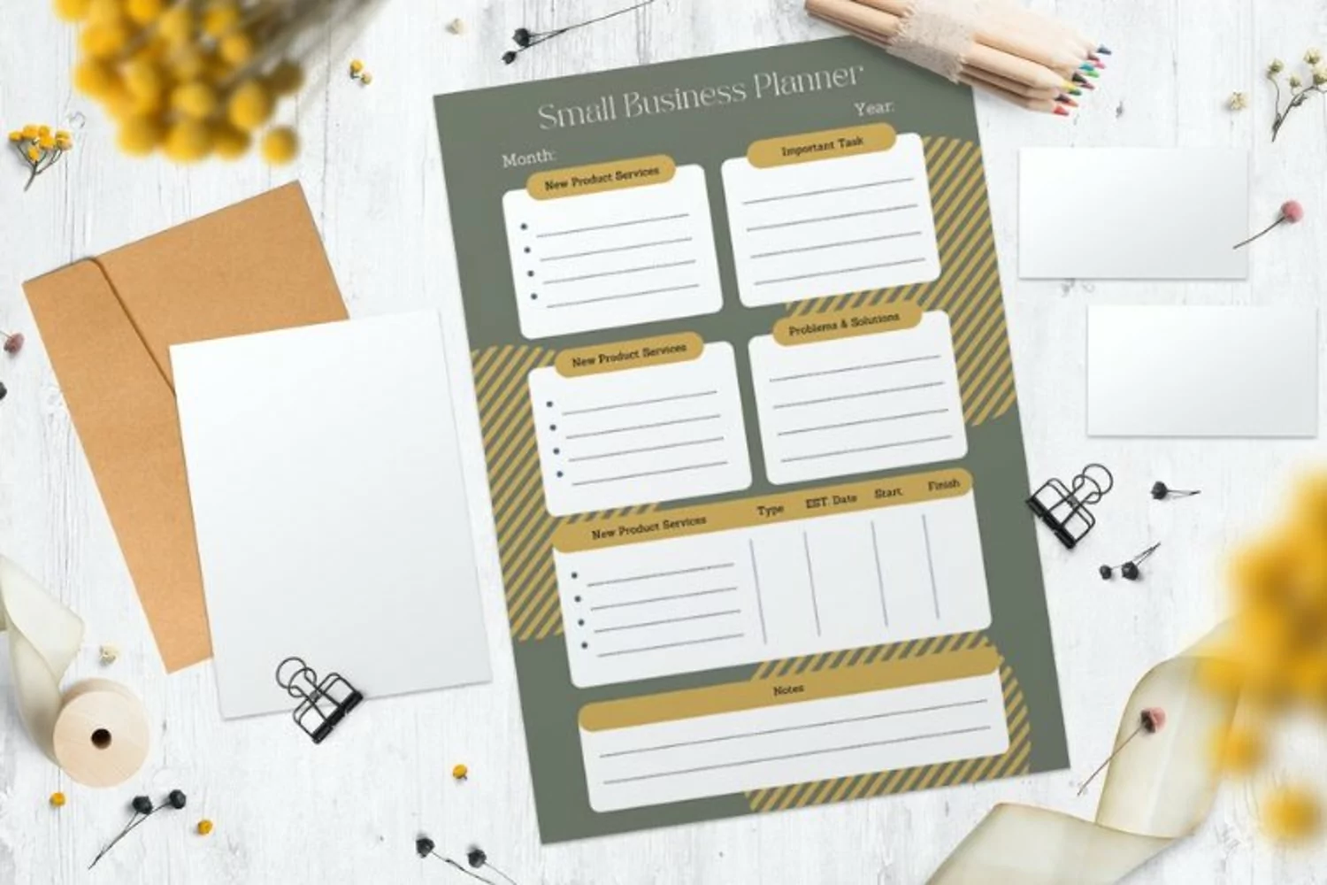 Business Planner Canva Template product image 1