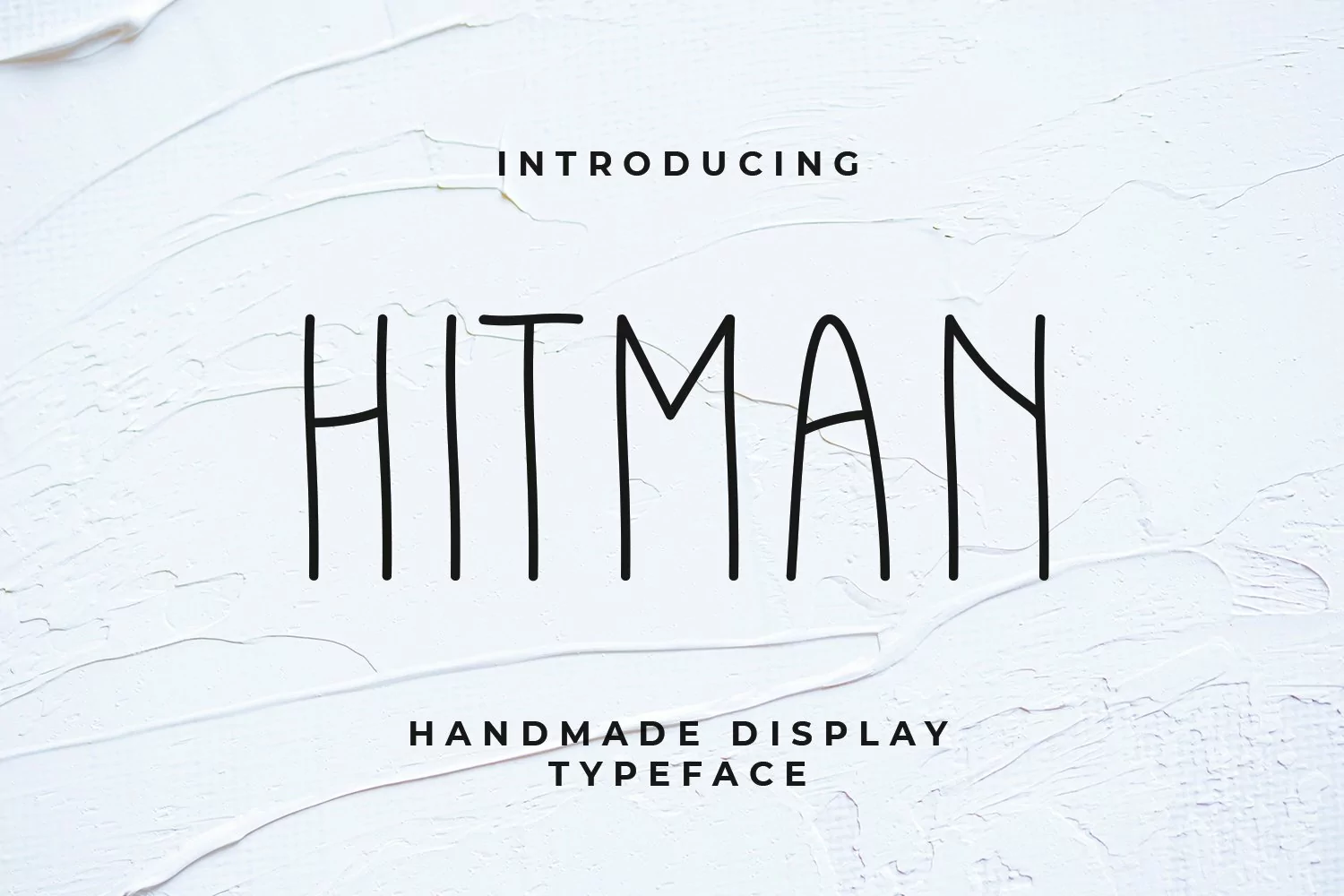 Hitman - A Handwritten Thin Monoline Font product image 1