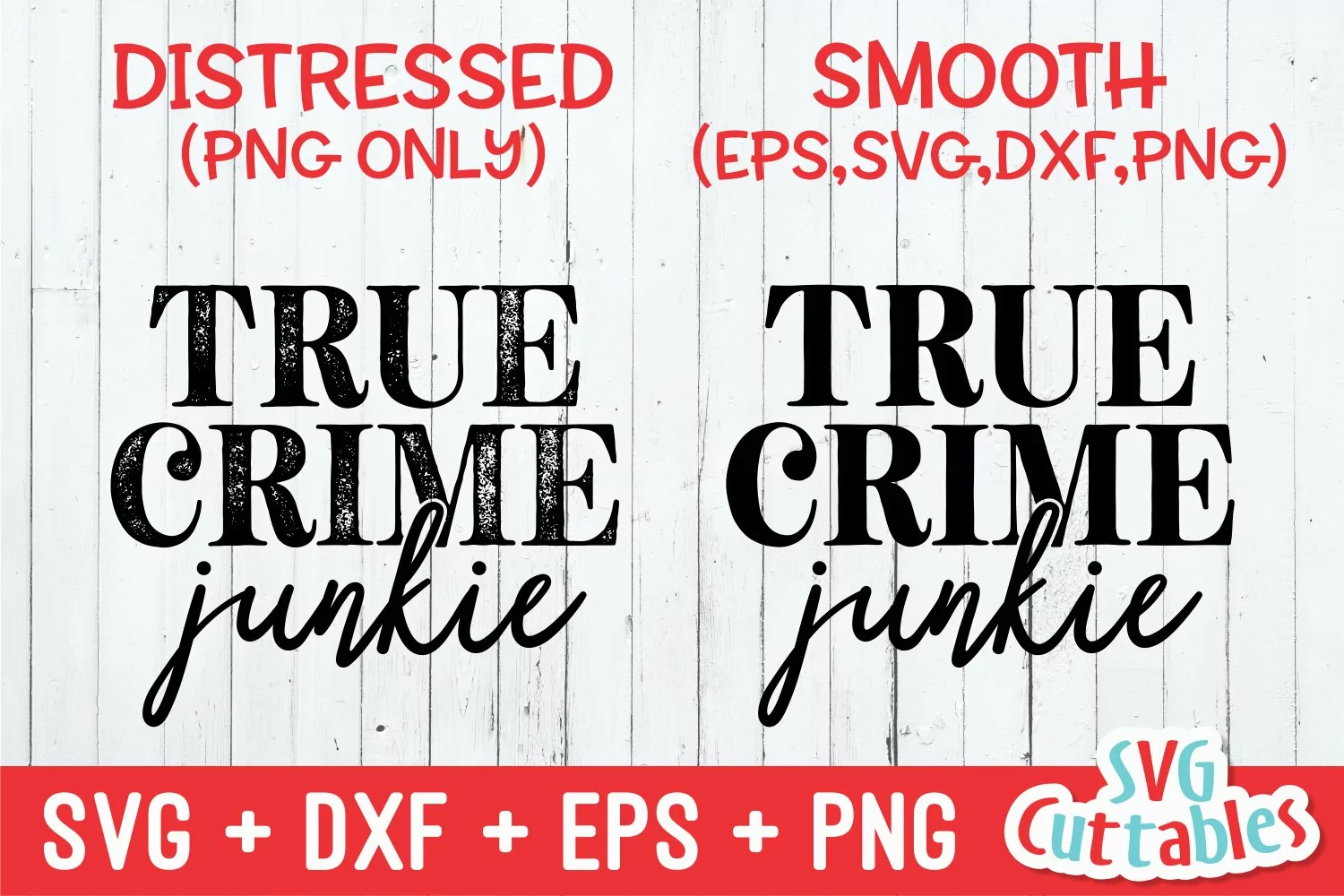 True Crime SVG | True Crime Junkie | Shirt Design product image 1