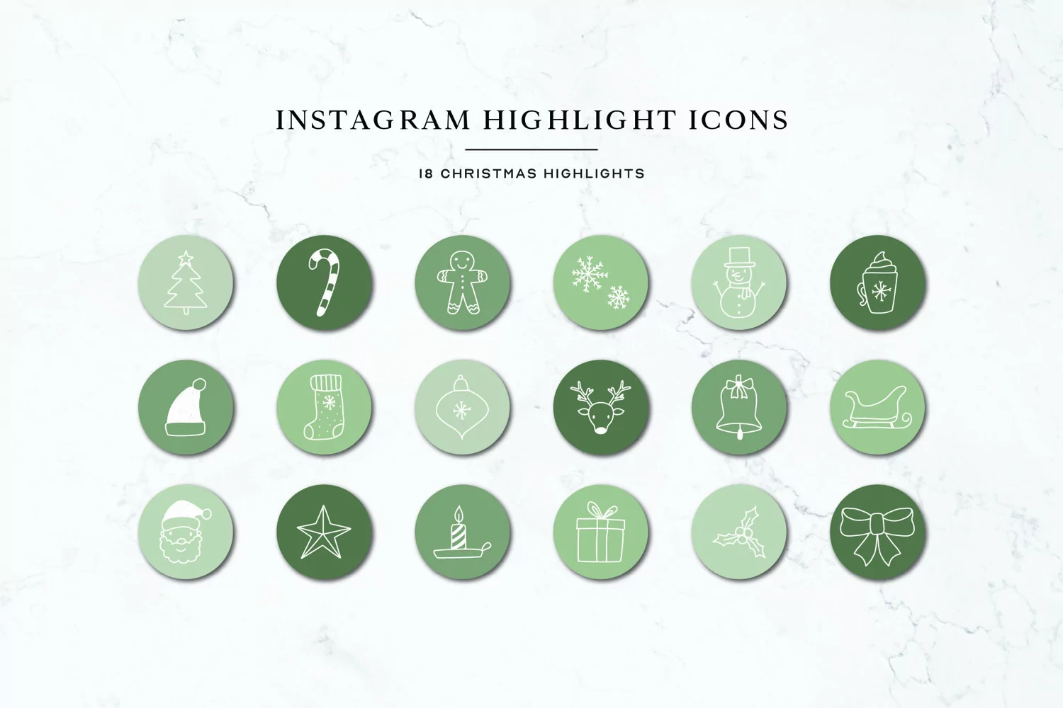 Instagram Christmas Highlights Icons | Instagram Story product image 1
