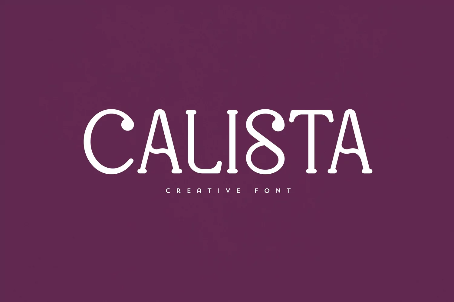 Calista creative font product image 1