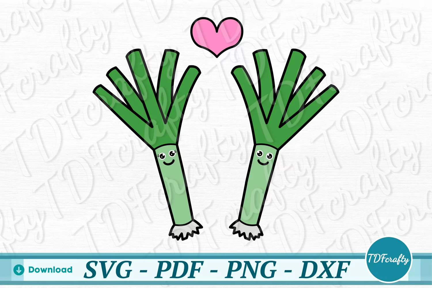 Leek Vegetable Couple product image 1