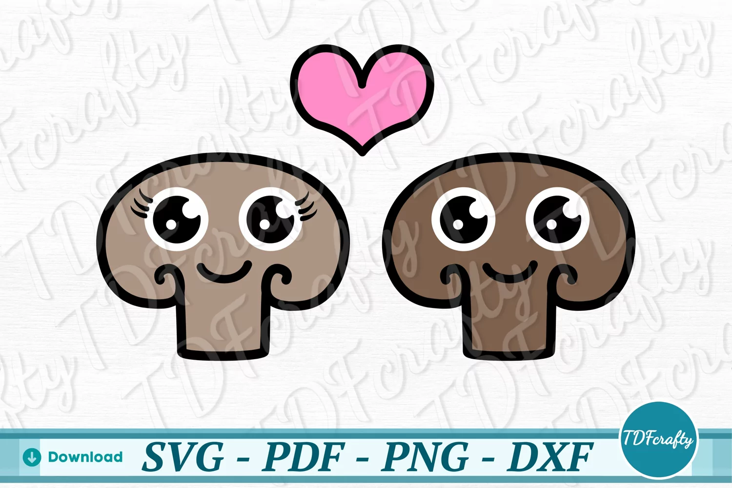 Mushroom Vegetable Couple product image 1