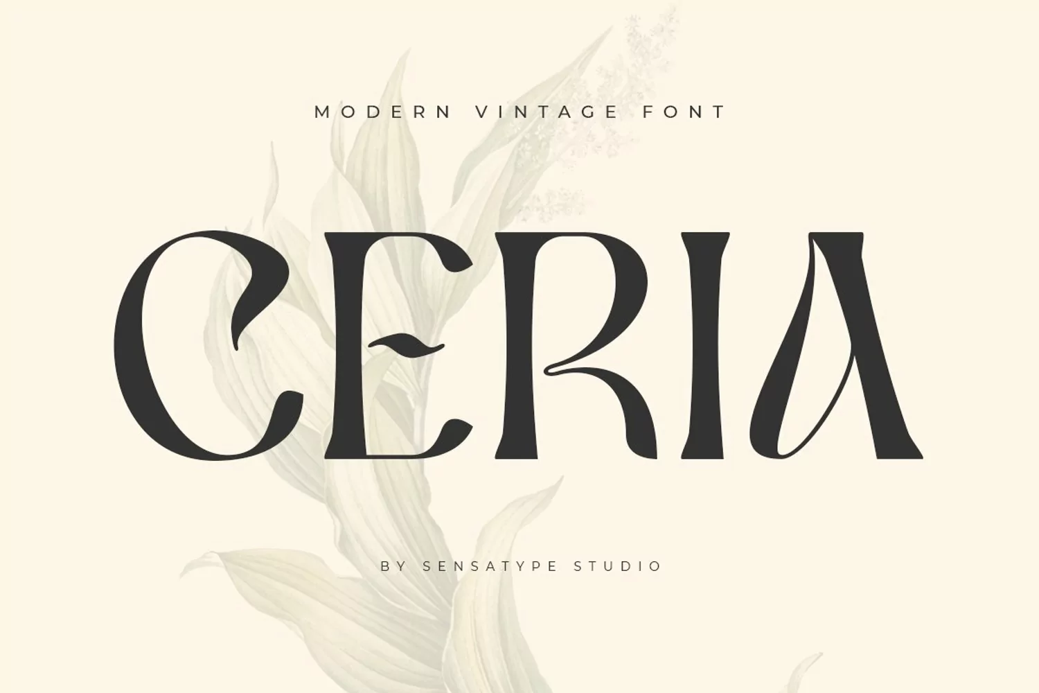 Ceria - Modern Vintage Font product image 1