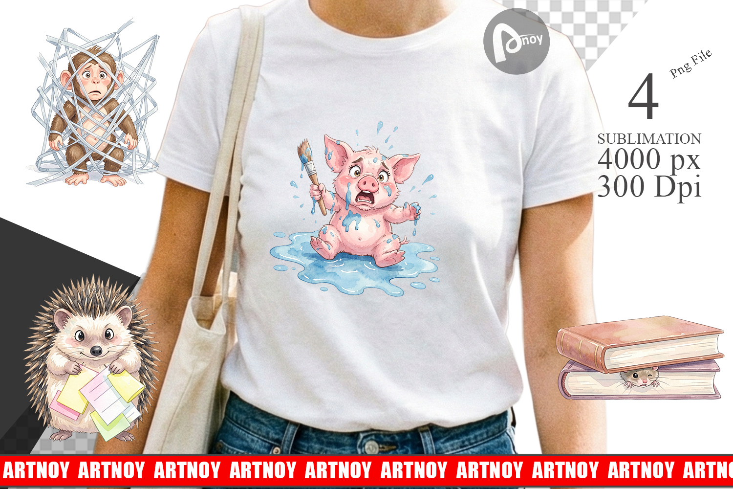 Chaotic School Animal Sublimation product image 1