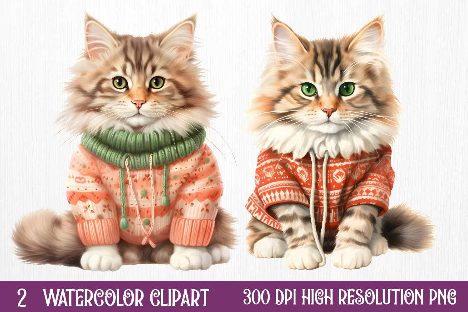 Christmas Cats Clipart, Christmas Cats Sublimation, Christmas Cats watercolor, Watercolor Christmas Cats, Christmas Cats Clip Art, Christmas Cats PNG, Christmas Cats Sublimation PNG, Christmas Cats Clipart PNG, Christmas Cats Watercolor Bundle, Christmas 