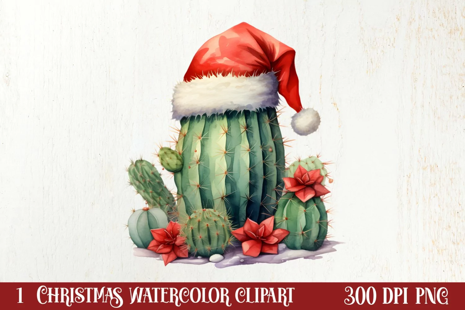 Western Christmas Cowboy Clipart Sublimation, Christmas PNG product image 1