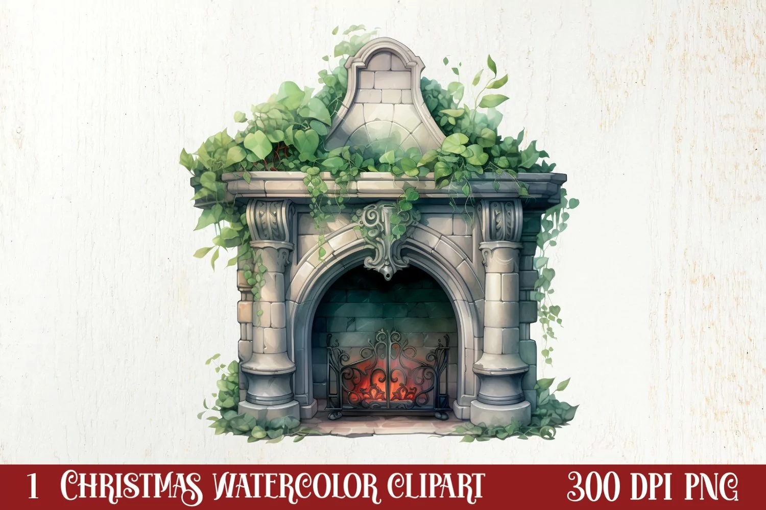 Whimsical Christmas Clipart , Christmas PNG product image 1