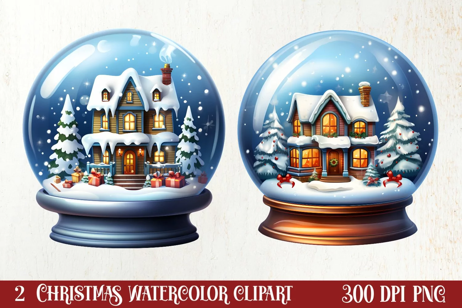 3D Christmas Sublimation Clipart product image 1