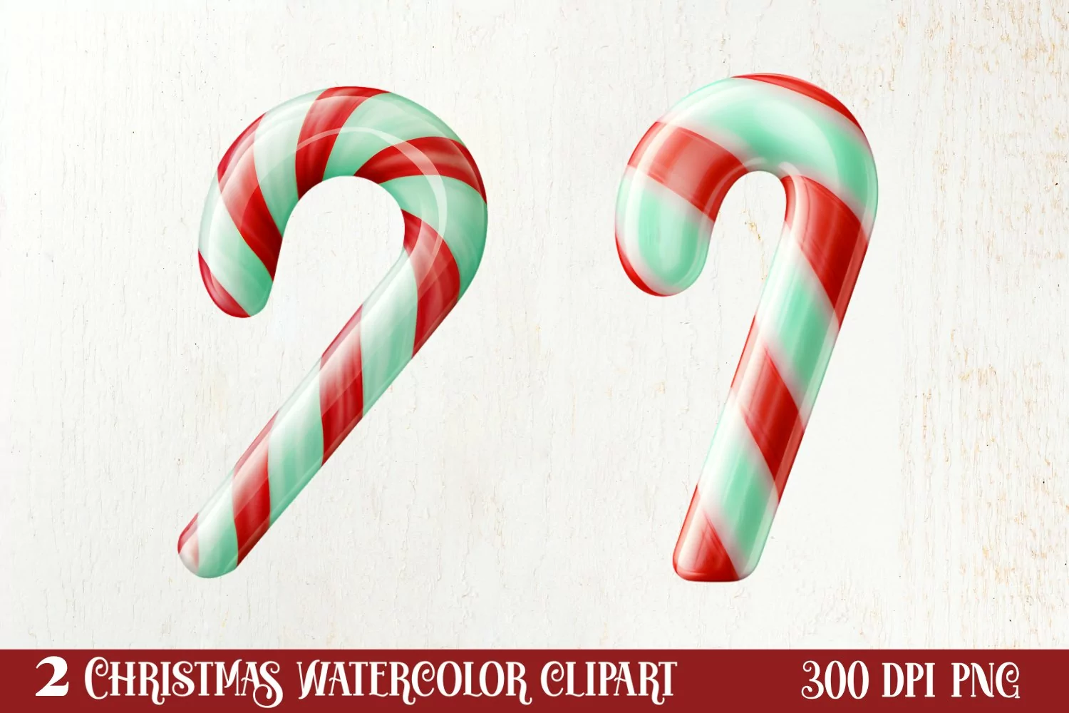 Pastel Christmas Shublimation Clipart, Pastel Christmas Clip product image 1