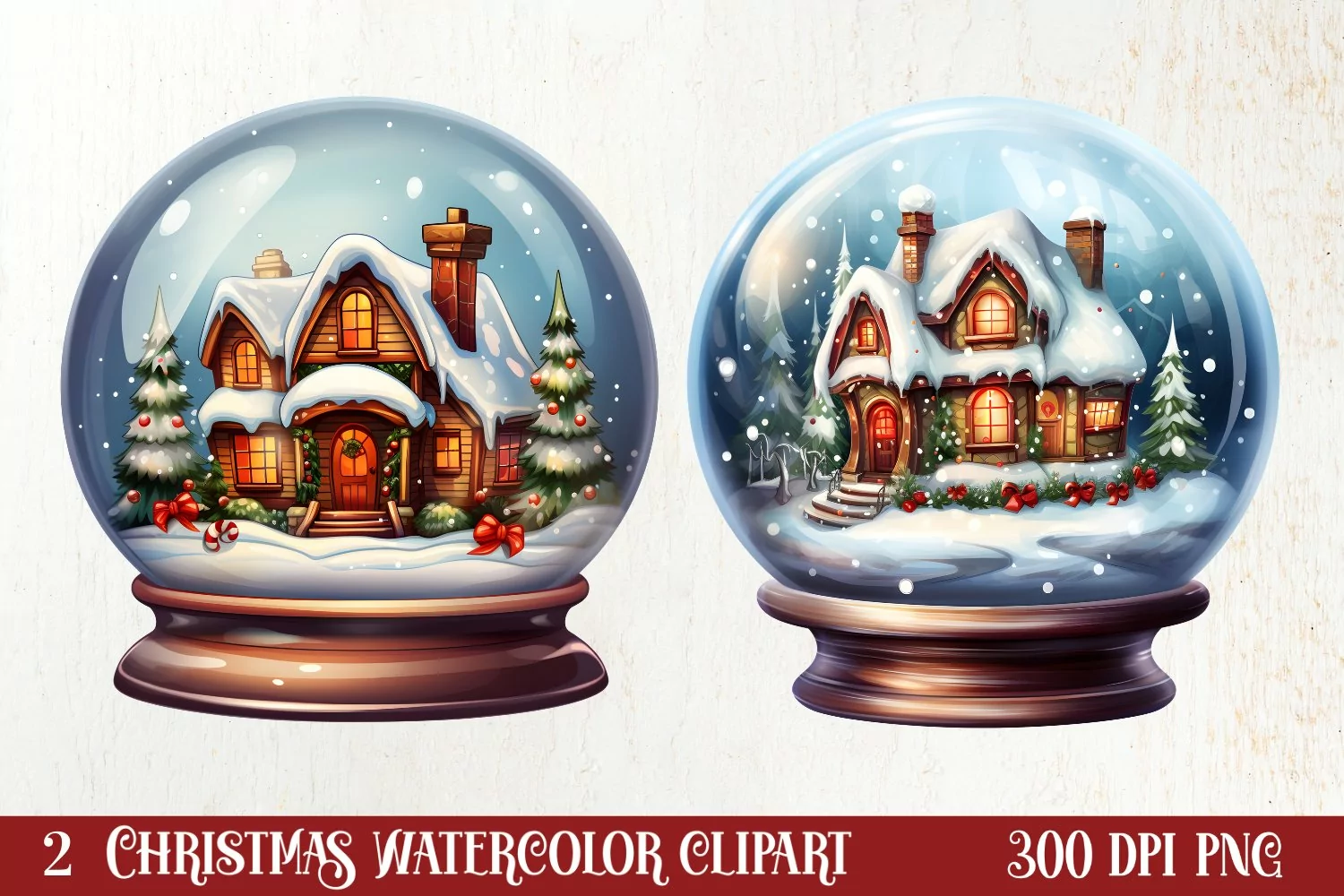 Christmas Clipart Sublimation, Christmas Clipart product image 1