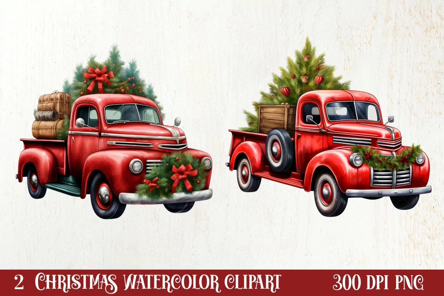 Christmas Clipart Sublimation, Christmas Clipart product image 1