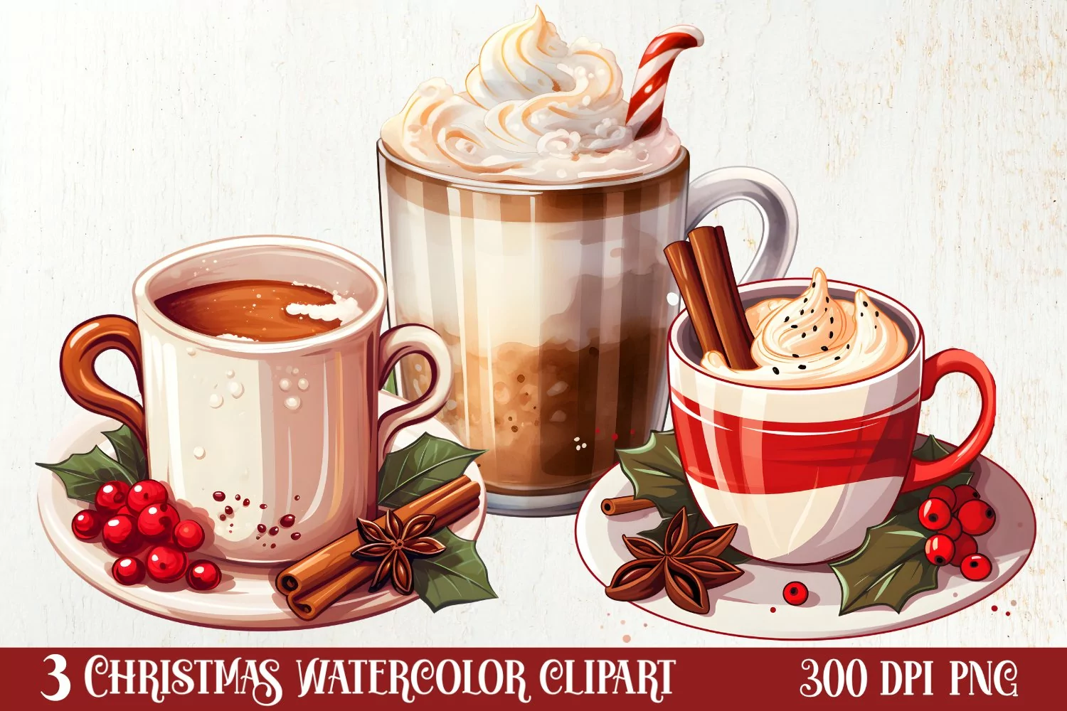 Christmas Collection Clipart Sublimation, Christmas PNG product image 1