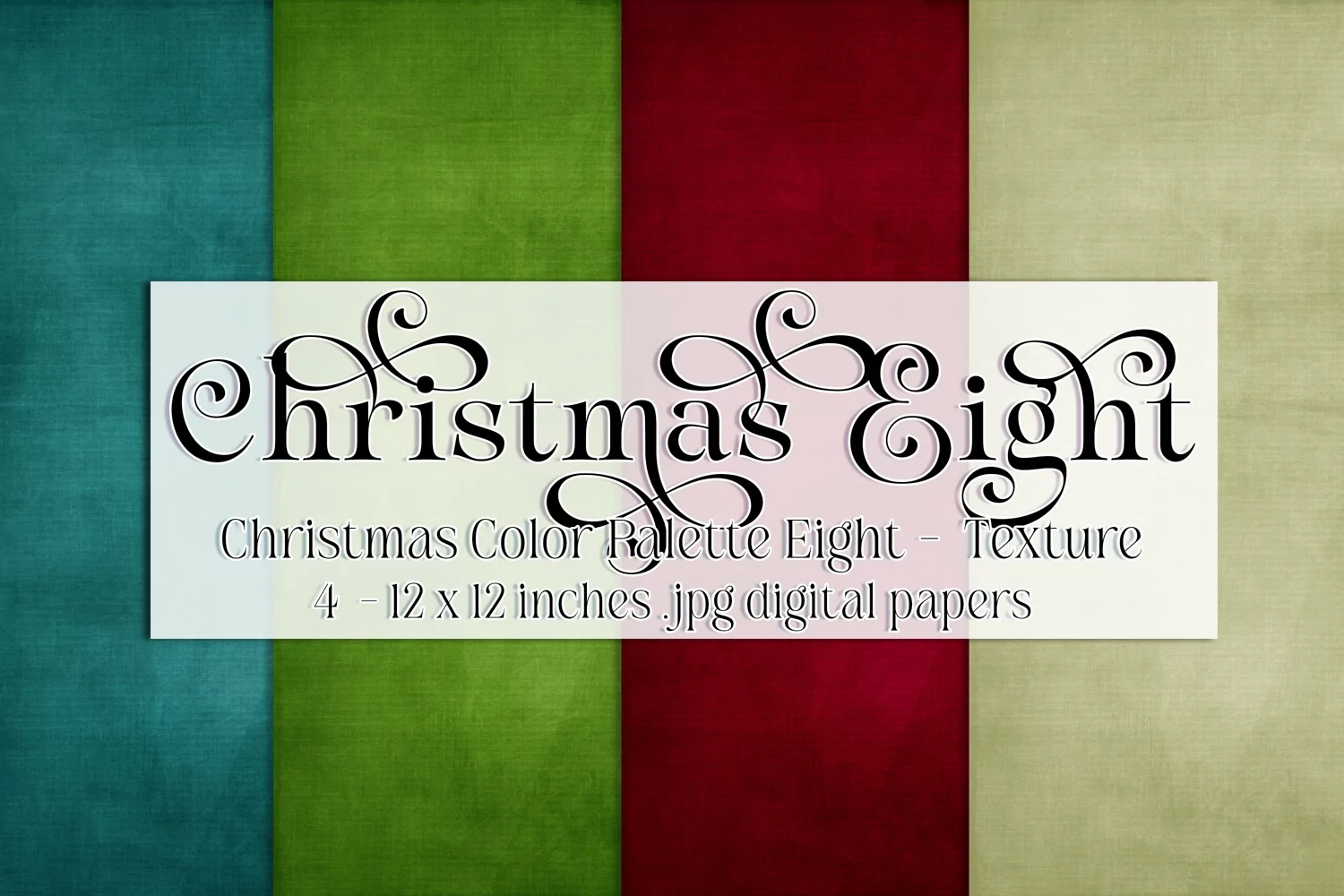 Christmas Background, Christmas Eight Color Palette, Texture product image 1