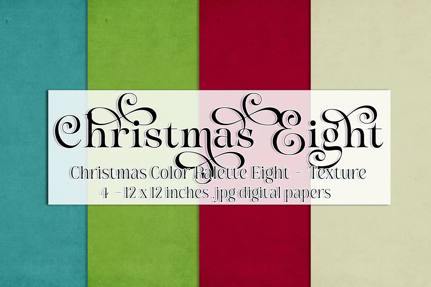 Christmas Background, Christmas Eight Color Palette, Texture product image 1