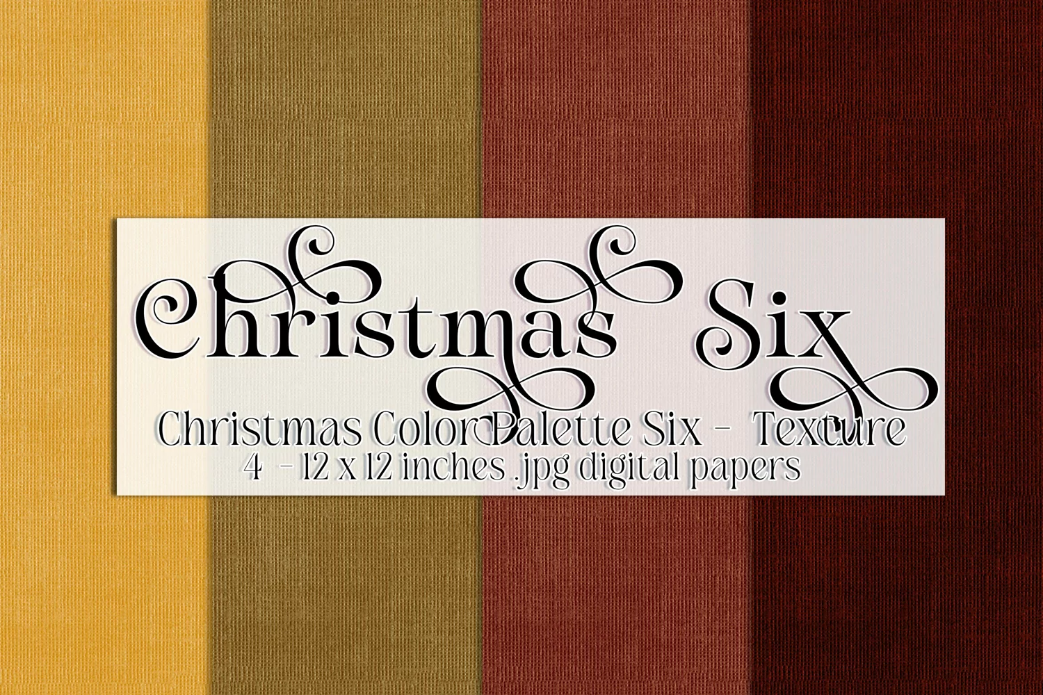 Christmas Background, Christmas Six Color Palette, Texture product image 1