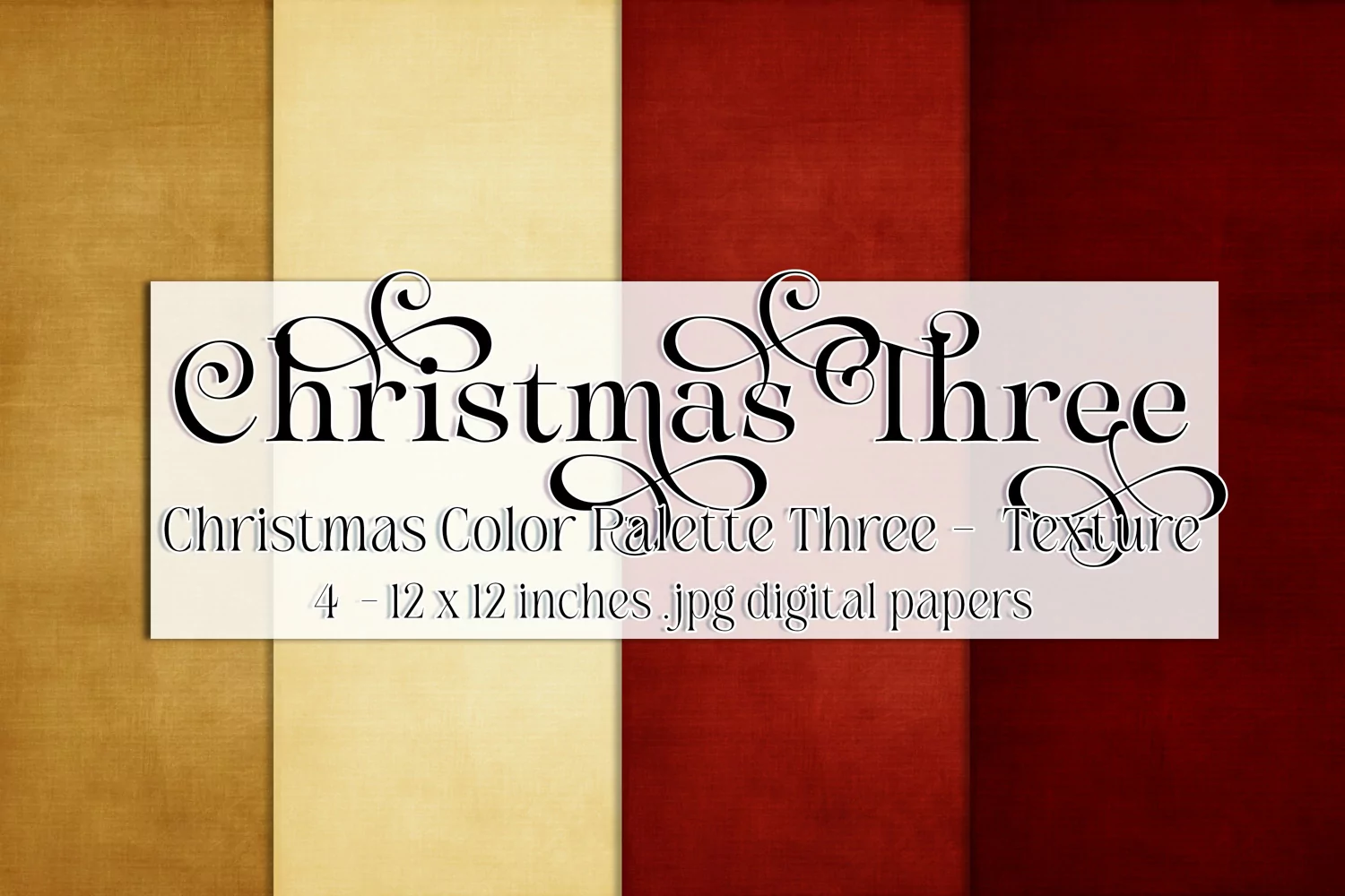 Christmas Background, Christmas Three Color Palette, Texture product image 1