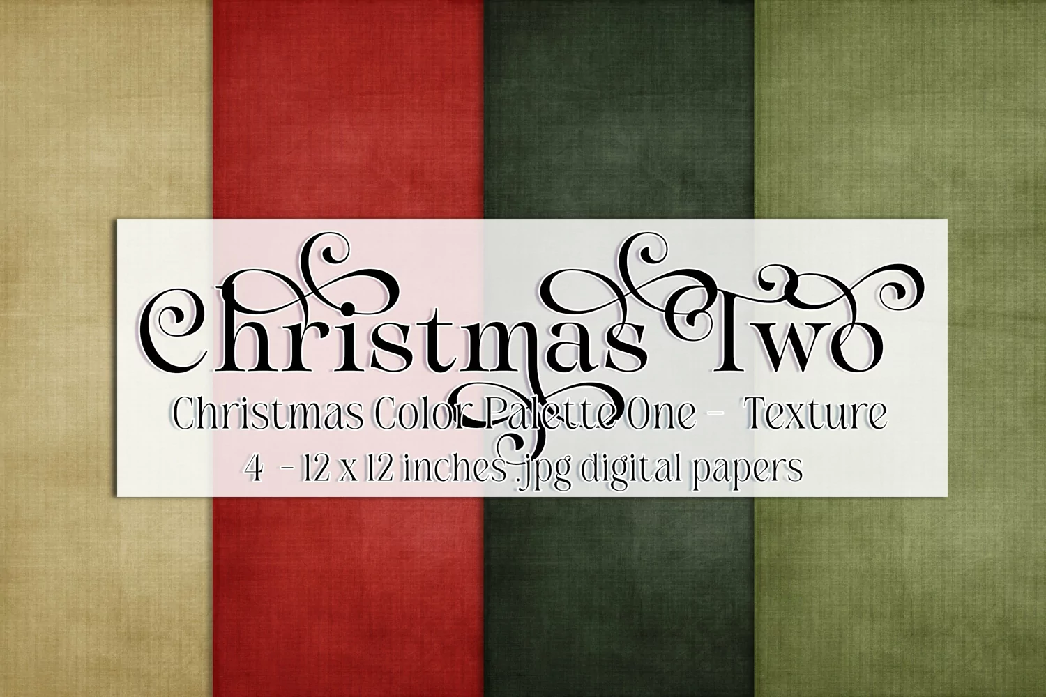 Christmas Background, Christmas Two Color Palette, Texture 1 product image 1