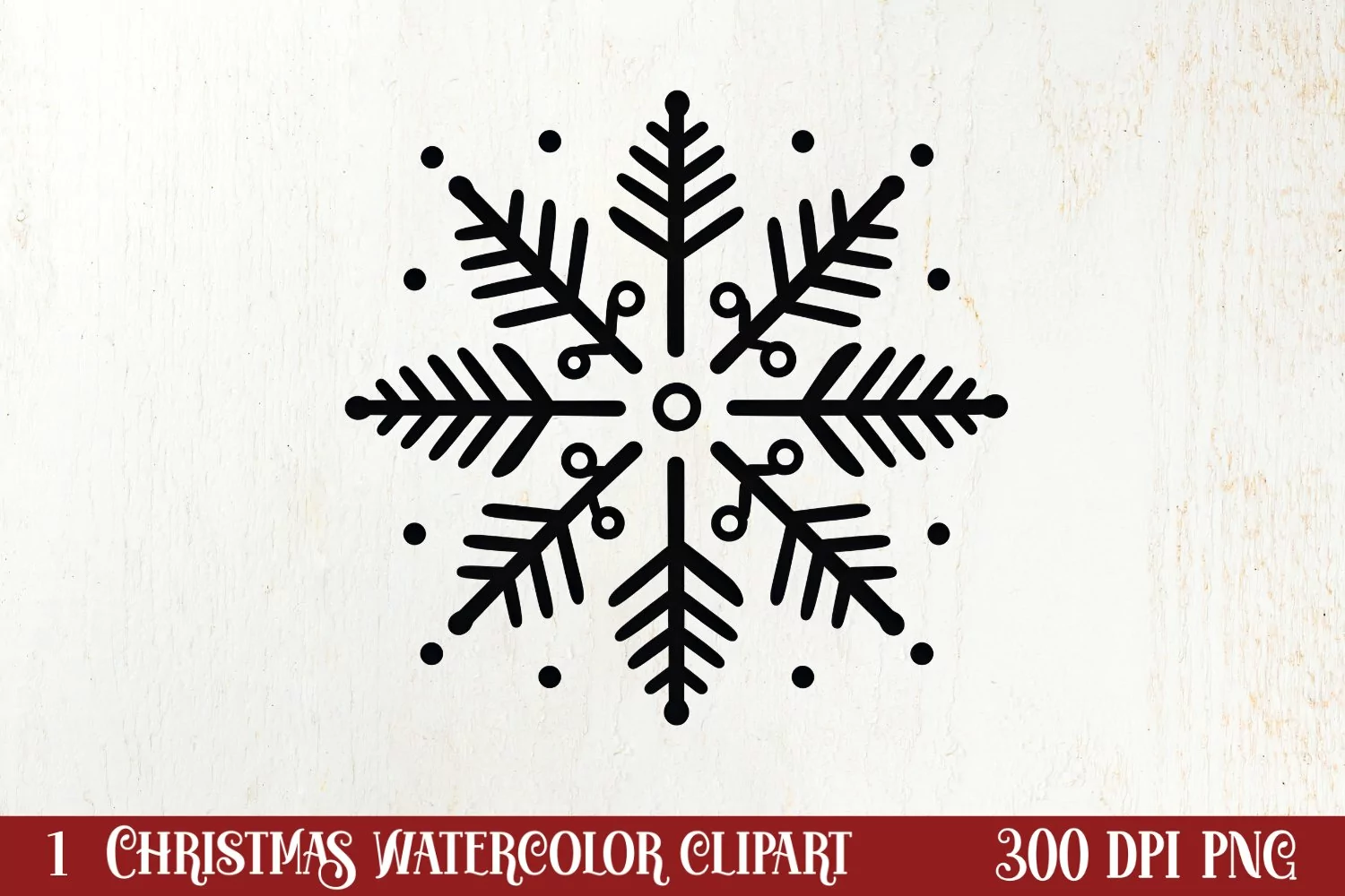 Christmas Doodle Sublimation Clipart, Christmas Clipart product image 1